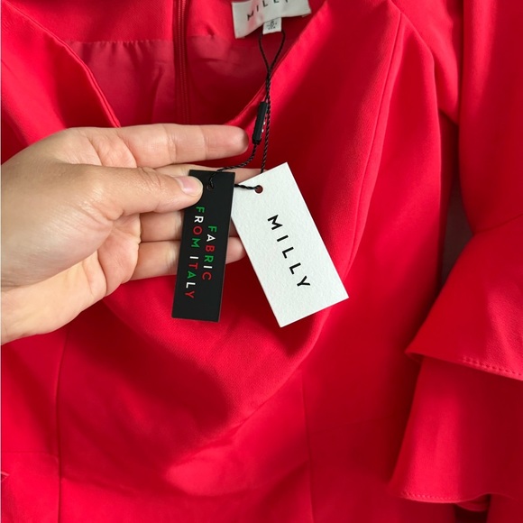 NWT Milly Shoulder Mini Dress - Picture 5 of 7